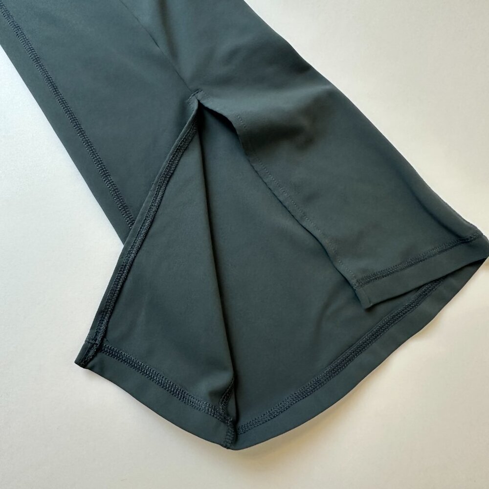 Yogalicious Pants Womens XS Green High Rise Flare Leg Yoga Leggings Athletic - Picture 9 of 11